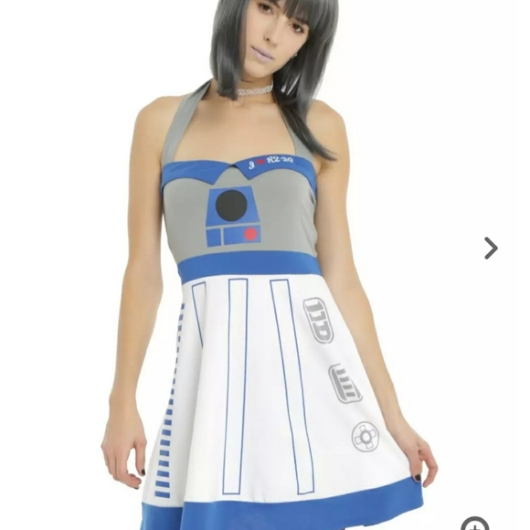 Her Universe Star Wars R2-D2 Cosplay Dress L EUC - Picture 9 of 9